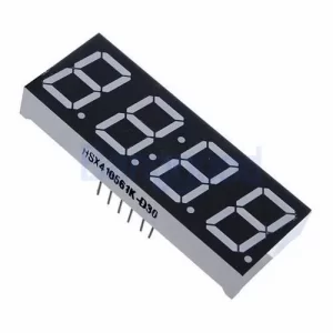 0.36" 4 digit led 7 segment display common cathode