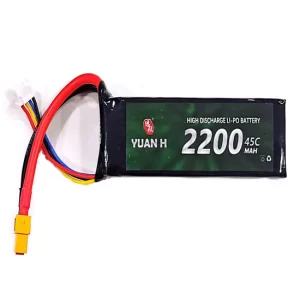 11.1v 2200mAh Li-Po Battery 45c XT-60