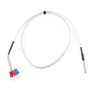 PT100 platinum thermal resistance waterproof temperature sensor 0.5m Class B