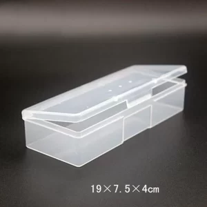 Plastic box (19x7.5x4) cm
