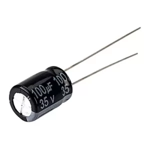 100uF / 35V Electrolytic Capacitor
