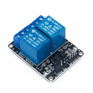 12V 2 Channel Relay Module with optocoupler