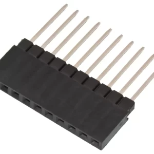 10 PIN Female Header 2.54mm 11MM