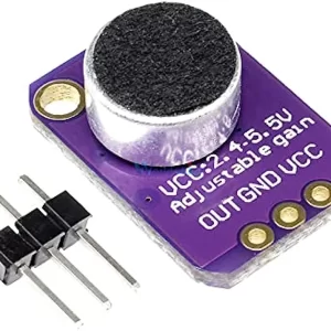 MAX4466 Electret Microphone Amplifier Module Adjustable 2.4-5V DC