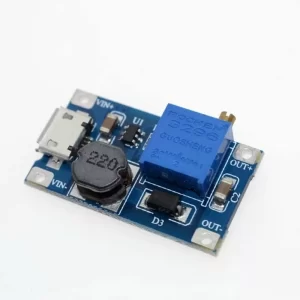 LM2577 DC-DC Adjustable Boost Step Up Module 2A MICRO USB 2V - 24V to 5V 9V 12V 28V