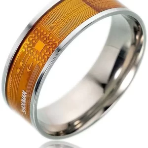 NFC Smart Ring – Silver – size 13