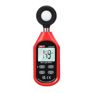 UNI-T UT383BT Digital Light Meter 200,000 LUX Luxmeter with Bluetooth