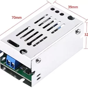 200W DC-DC Step Up Boost Converter 6-35V to 6-55V 10A Adjustable Voltage With Aluminum Shell