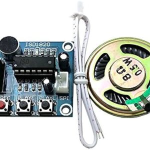 ISD1820 recording module voice module the voice board telediphone module board with Microphones + Loudspeaker