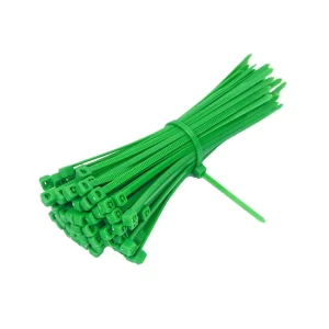 Self-locking Nylon Cable Ties 10cm 100pcs - GREEN