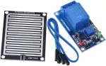 Rain water sensor module + DC 12V Relay Control Module Rain Sensor Water Raindrops Detection Module for robot kit