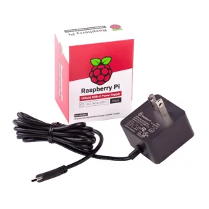 Official Raspberry Pi 4 model B Adapter - 5V/3A Black