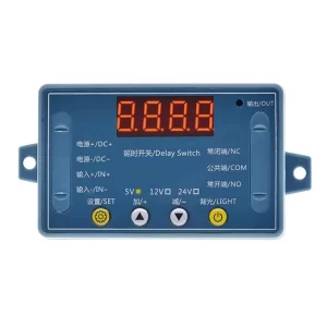 DC 5V 10A Adjustable Time Delay Relay Module 32 Modes LED Digital Trigger Timer Control Switch with Shell