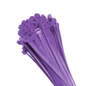 Self-locking Nylon Cable Ties 10cm 100pcs - PURPLE