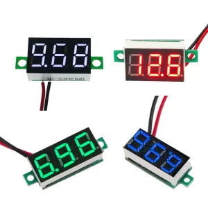 0.36" DC 0-30 V Digital Blue LED Display Voltmeter