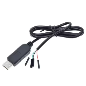 CH340 USB 2.0 to TTL Serial Adapter Download Cable