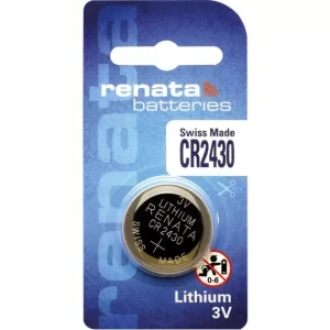 CR2430 Renata Lithium Coin battery