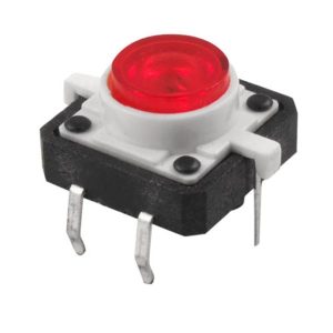 Red Tactile Push Button Switch