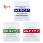 PH Calibration Buffer Powder PH4.00/4.01 PH6.86 PH9.18 - 3pcs