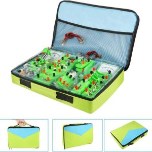 School Physics Labs Basic Electricity Discovery Circuit and Magnetism Experiment kit BAG