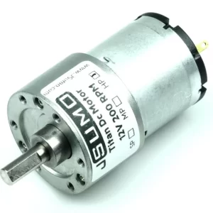 JSUMO Titan Dc Gearhead Motor 12V 200 RPM (60:1)