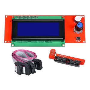 Reprap LCD Display 3D Printer Controller With Adapter RAMPS 1.4