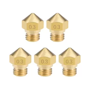1.75 mm Nozzles 0.3 mm for 3D Printer MK10