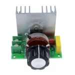 Voltage Regulator Voltage Speed Controller AC 220V 4000W SCR Dimmer