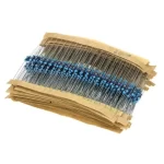 1/4W Metal film resistor kit 600pcs