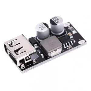 QC3.0 QC2.0 USB DC-DC Buck Converter Charging Step Down Module 6-32V 9V 12V 24V to Fast Quick Charger Circuit Board 3V 5V 12V One Channel